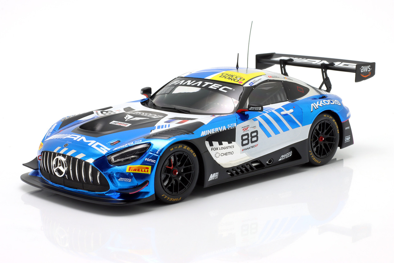 1/18 Ixo 2023 Mercedes-AMG GT3 Evo #88 GTWC Champion AMG Team