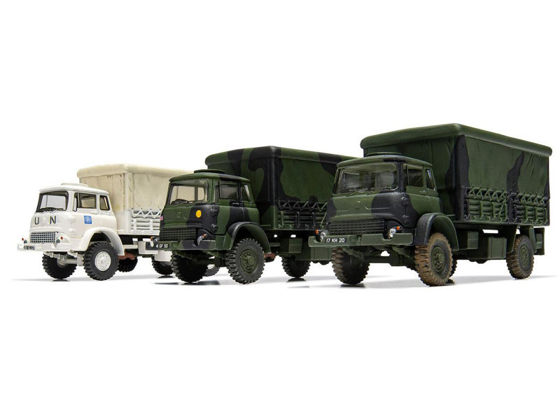 Level 1 Model Kit British Army 4-ton 4x4 GS Truck with 3 Scheme Options 1/76 Scale Plastic Model Kit by Airfix