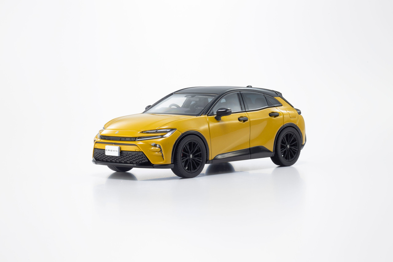 1/43 Kyosho Toyota Crown Sport RS (Yellow) Car Model