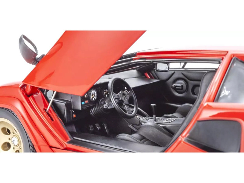 1/18 Kyosho Lamborghini Countach LP 5000 Quattrovalvole (Red) Diecast Car Model