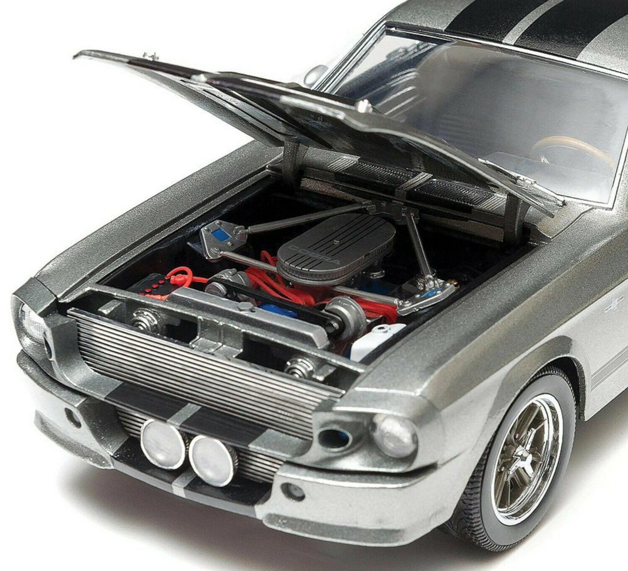 1/18 Greenlight 1967 Ford Mustang Custom Eleanor Gone in 60 Seconds  (2000) Movie Diecast Car Model