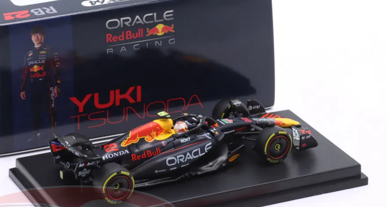 1/64 Minichamps 2025 Formual 1 Yuki Tsunoda Red Bull RB21 #22 Canada GP Car Model
