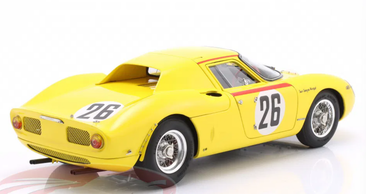 1/18 CMC 1965 Ferrari 250 LM #26 2nd 24h LeMans P. Dumay Pierre Dumay, Gustave Gosselin Diecast Car Model