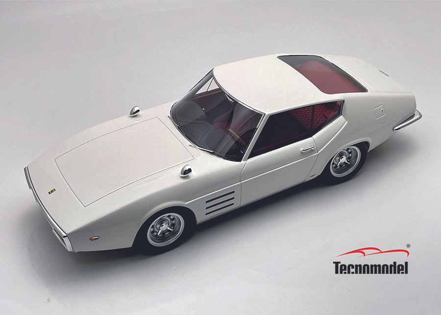 1/18 Tecnomodel Ferrari 250 GT Drogo 1968 (Avus White Bianco Avus) Car Model