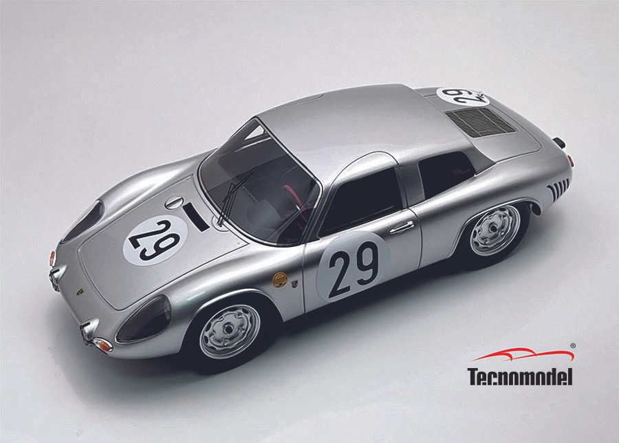 1/18 Tecnomodel 1963 Porsche 356B Carrera 2000 GS GT Le Mans 24h