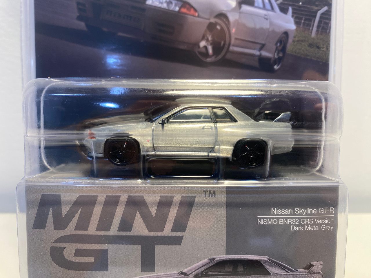 CHASE CAR 1/64 Mini GT Nissan Skyline GT-R (Nismo BNR32 CRS