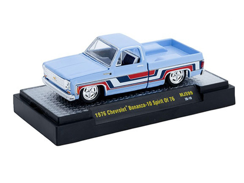 1/64 M2 Machines 1976 Chevrolet Silverado Bonanza-10 SPIRIT OF 76