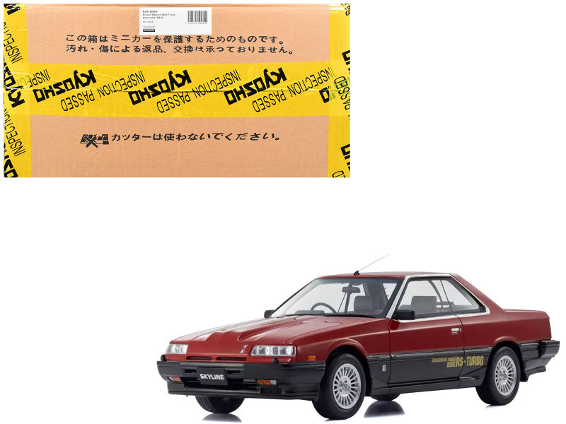 1/18 Kyosho Nissan Skyline 2000 Turbo RS-X (Red) Car Model