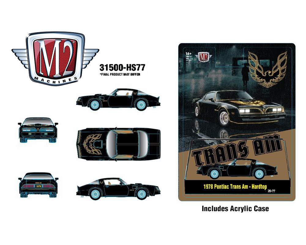 1/64 M2 Machines 1978 Pontiac Trans Am Firebird Special Edition