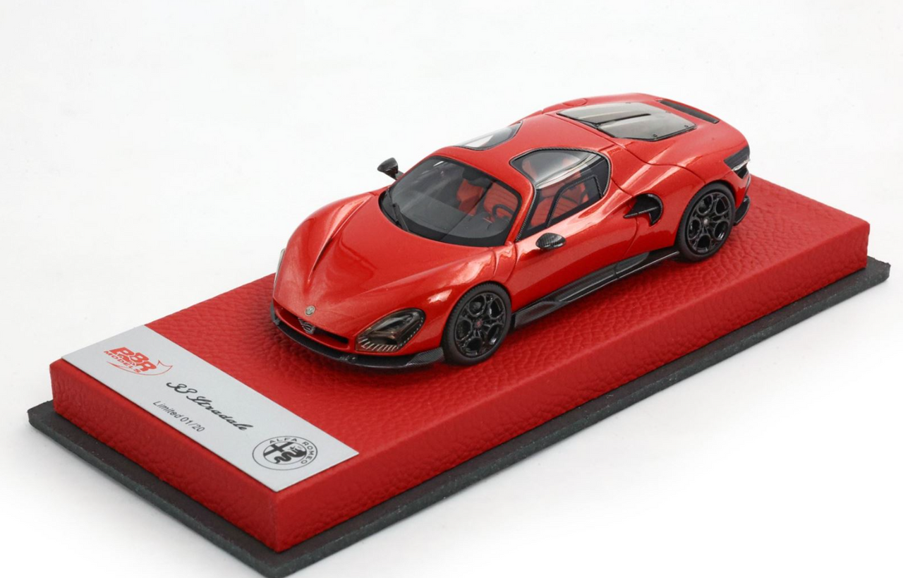 1/43 BBR Alfa Romeo 33 Stradale Premium Edition (Orange) Car Model Limited 20 Pieces