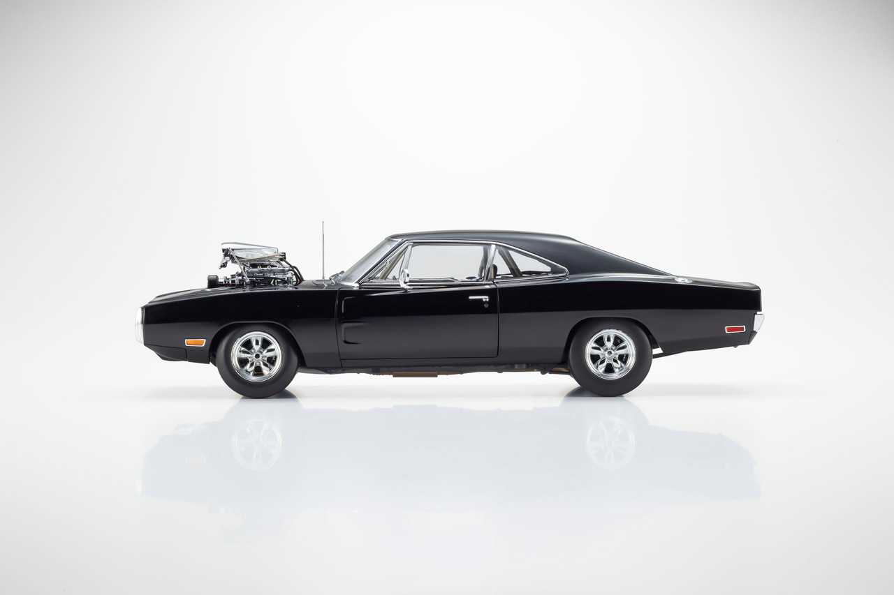 1/18 Kyosho 1970 Dodge Charger R/T (Black) Fast & Furious Dom's