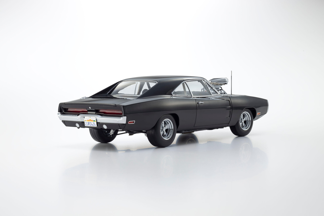 1/18 Kyosho 1970 Dodge Charger R/T (Black) Fast & Furious Dom's