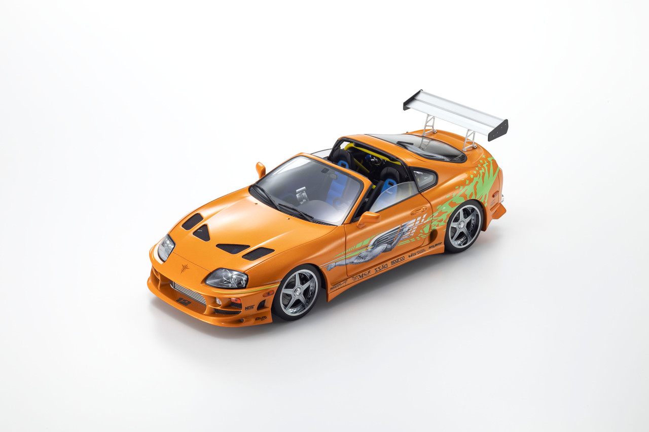 1/18 Kyosho 1994 Toyota Supra (Orange) Fast & Furious Brian's