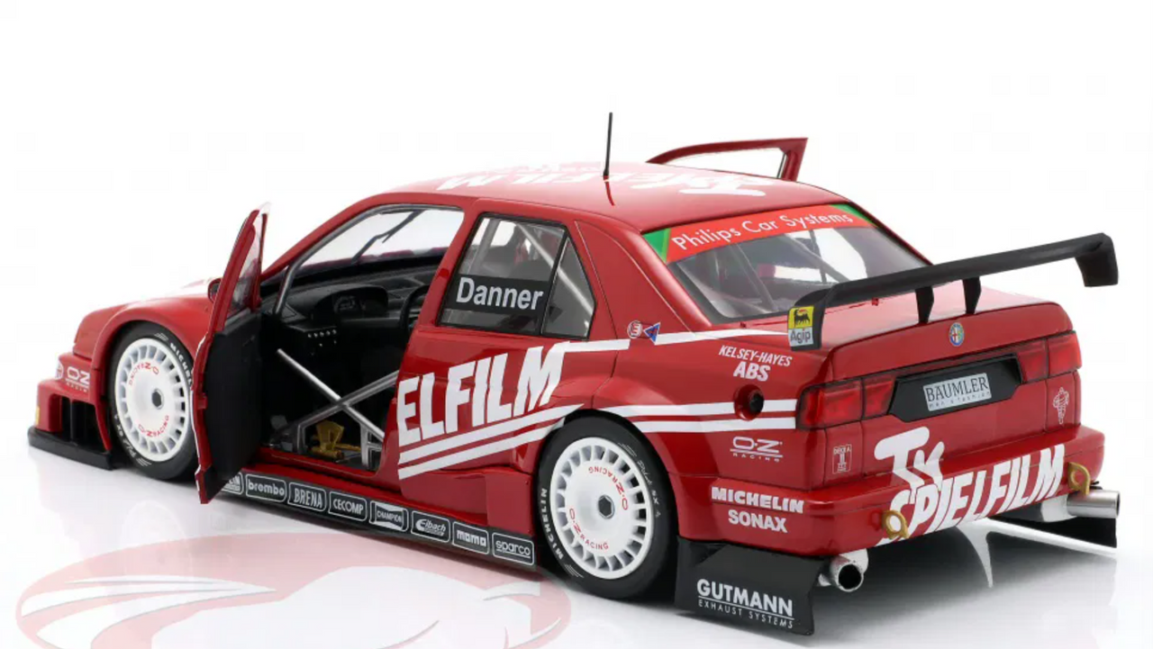 1/18 Werk83 1995 Christian Danner Alfa Romeo 155 V6 Ti #11 DTM / ITC Diecast Car Model