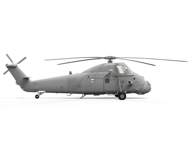 Level 2 Model Kit Westland Wessex HC.2 Helicopter with 3 Scheme Options 1/72 Plastic Model Kit by Airfix