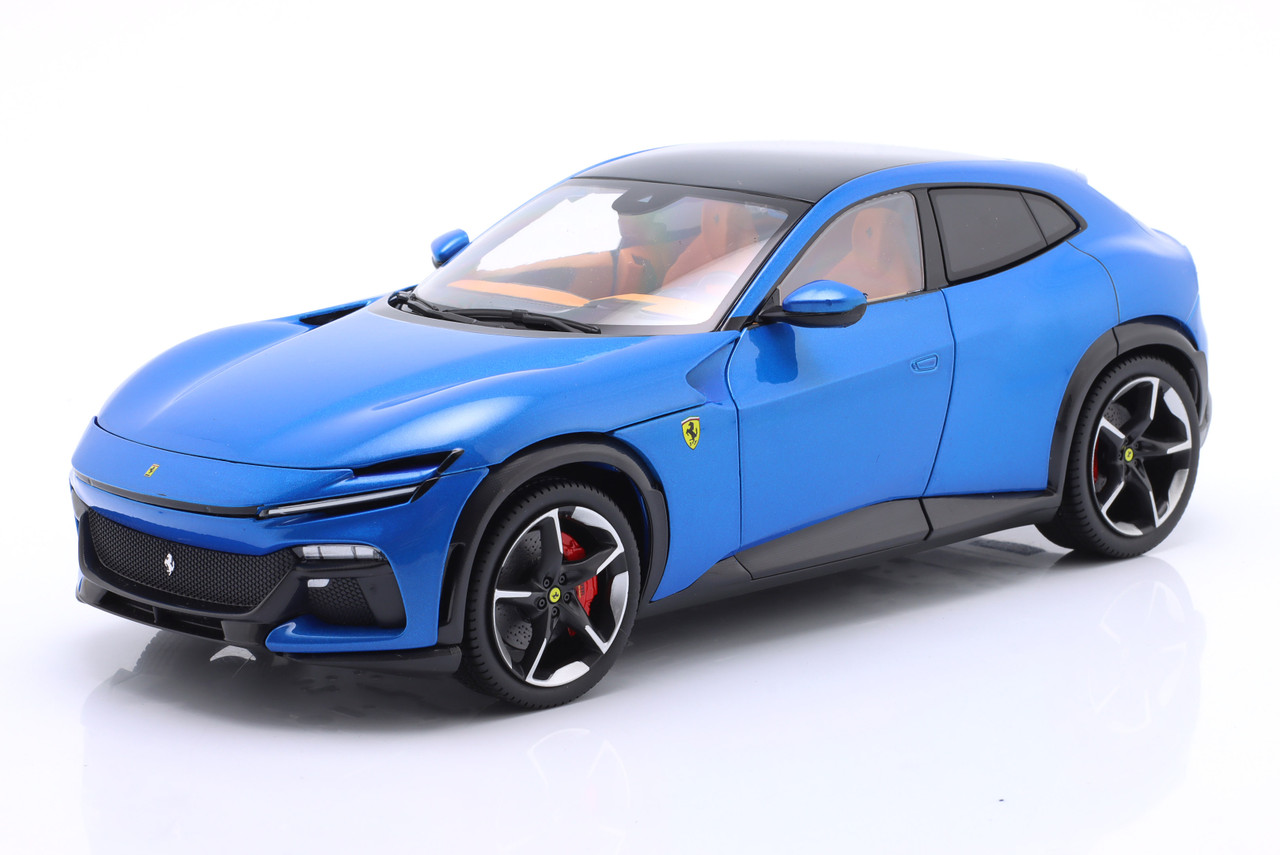 1/18 Polistil 2022 Ferrari Purosangue (Corsa Blue) Diecast Car