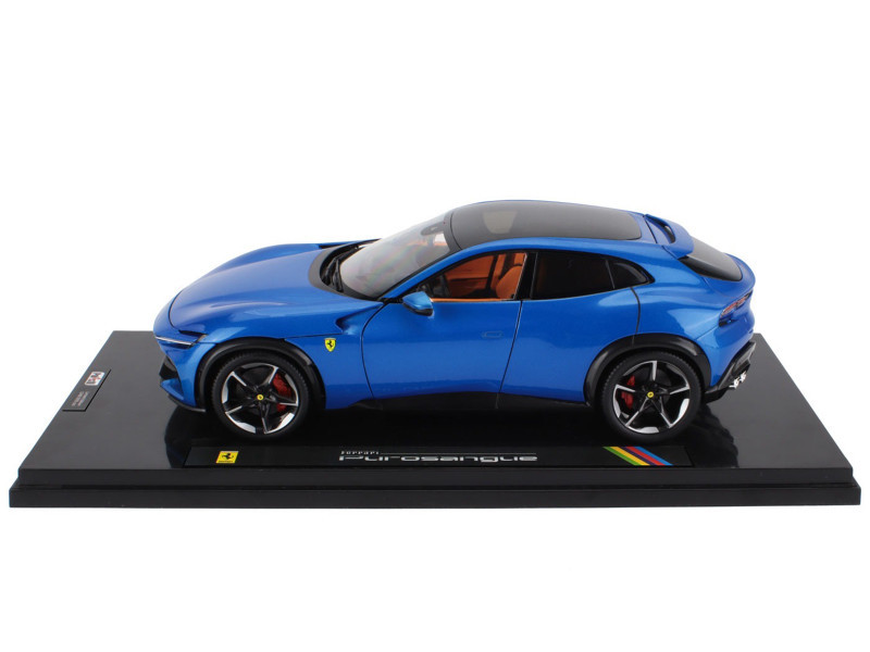 1/18 Polistil 2022 Ferrari Purosangue (Corsa Blue) Diecast Car Model