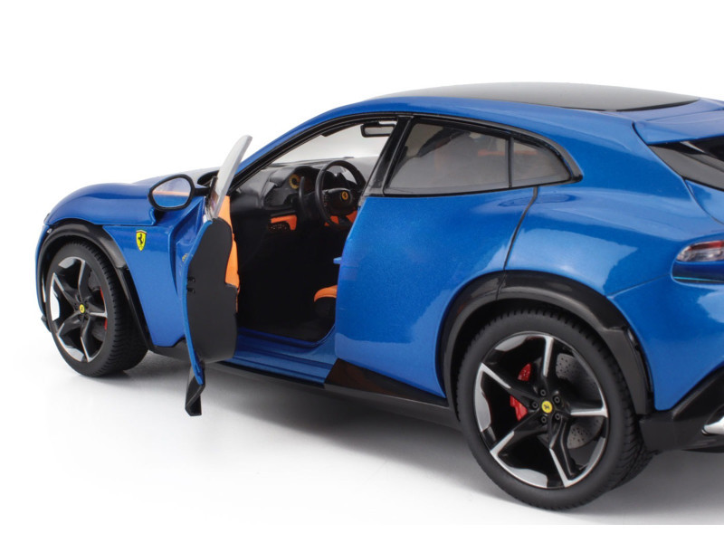 1/18 Polistil 2022 Ferrari Purosangue (Corsa Blue) Diecast Car
