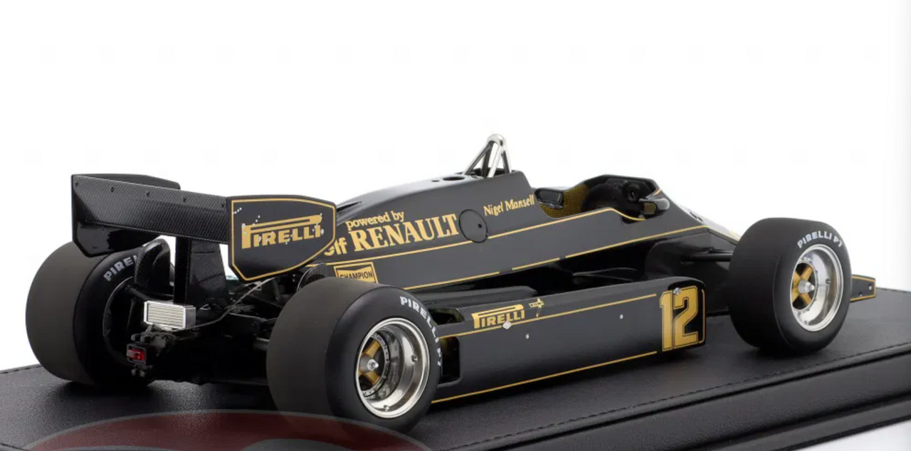 1/18 GP Replicas 1983 Formula 1 Nigel Mansell Lotus 93T #12 Test Car Model