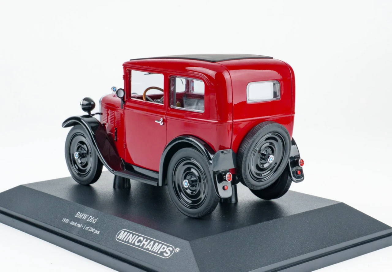 1/18 Minichamps 1928 BMW Dixi (Dark Red) Diecast Car Model