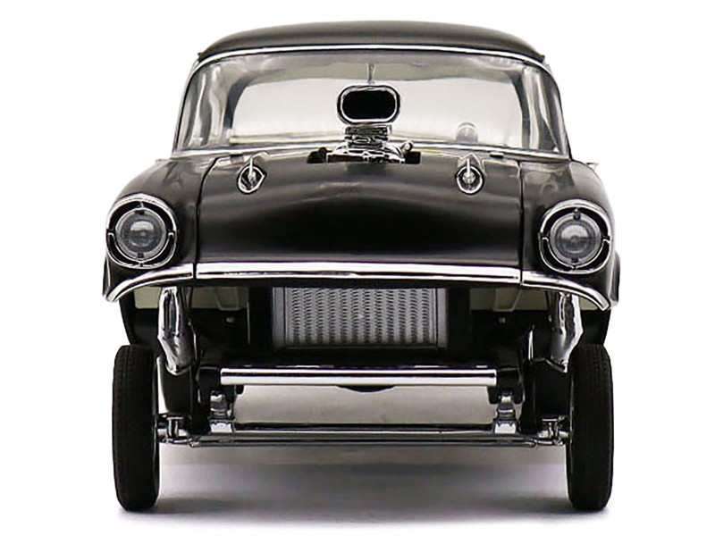 1/18 ACME 1957 Chevrolet 150 Gasser Prime Time (Black) Diecast Car Model