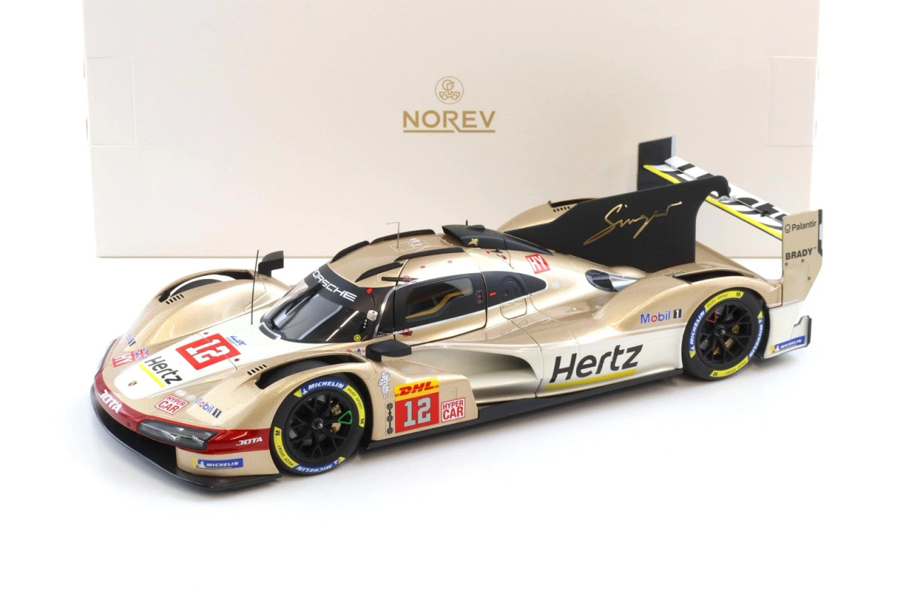 1/18 Norev 2024 Porsche 963 #12 Winner 6h Spa Hertz Team Jota Will