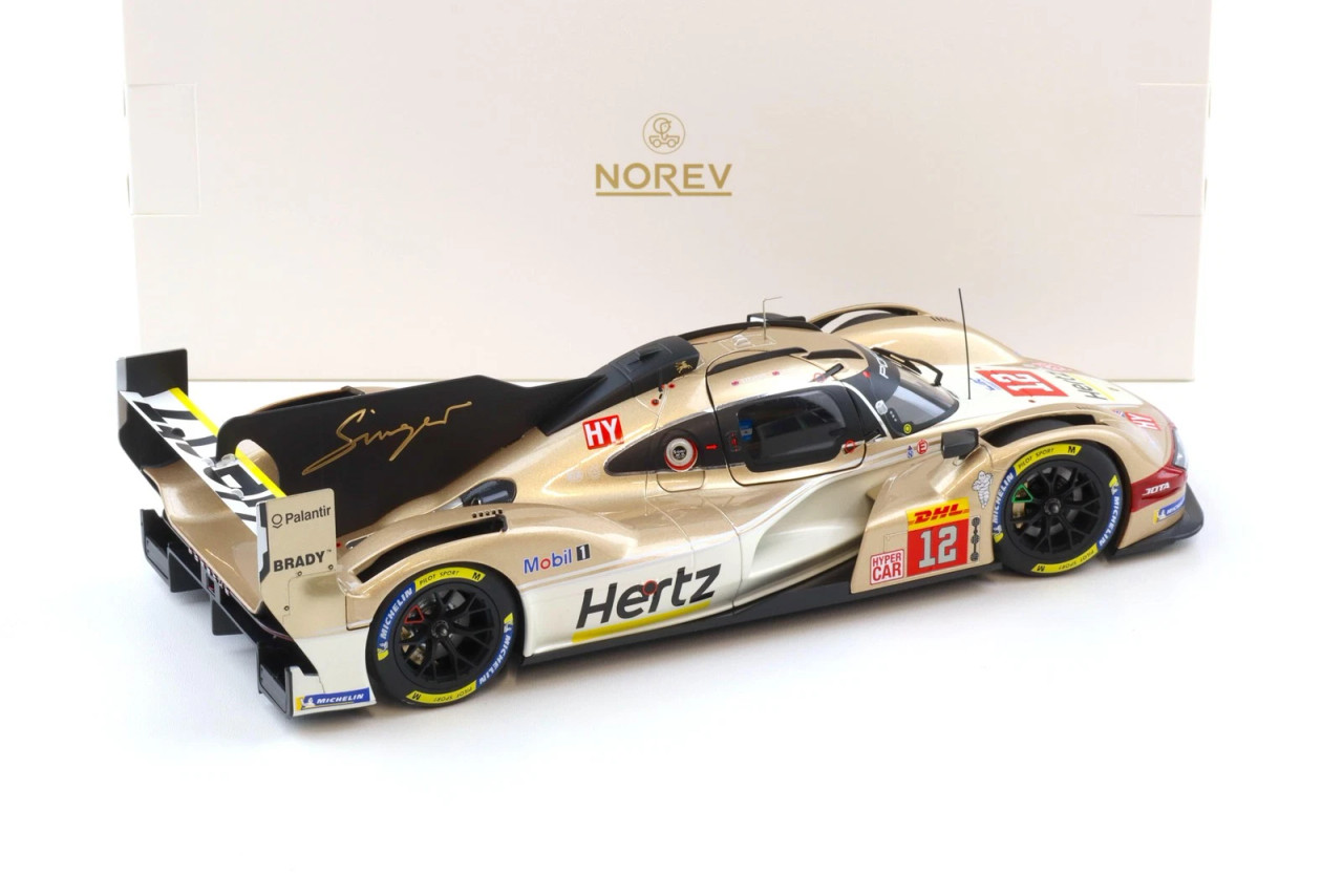 1/18 Norev 2024 Porsche 963 #12 Winner 6h Spa Hertz Team Jota Will Stevens, Callum Ilott Diecast Car Model