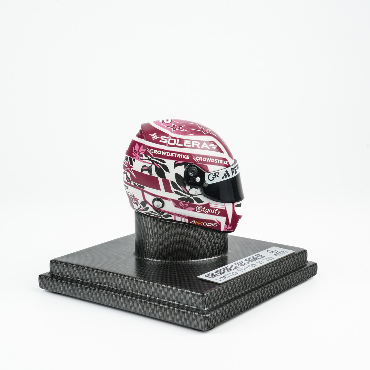 ♥mito様♥ 1/4 Wowee Formula 1 Mercedes Kimi Antonelli Helmet Model