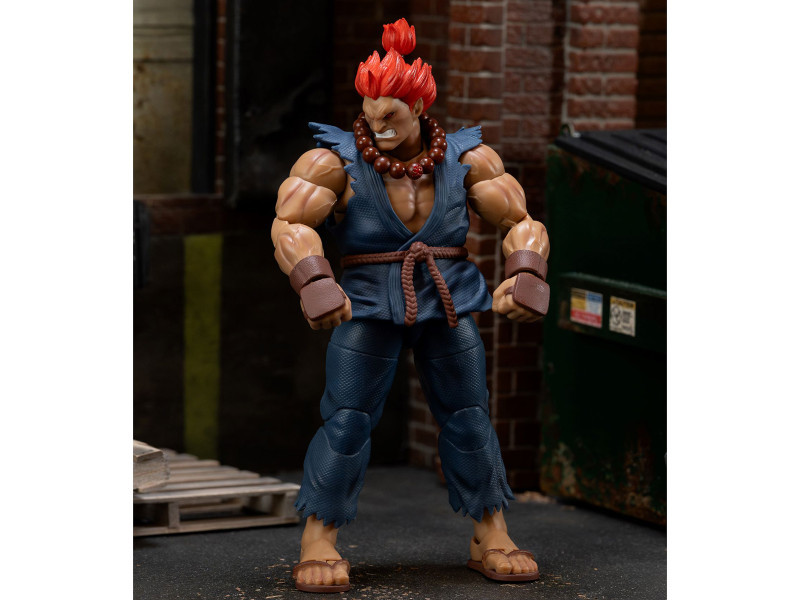 Akuma 6" Moveable Figure with Accessories and Alternate Head and Hands "Ultra Street Fighter II: The Final Challengers" (2017) Video Game Model by Jada