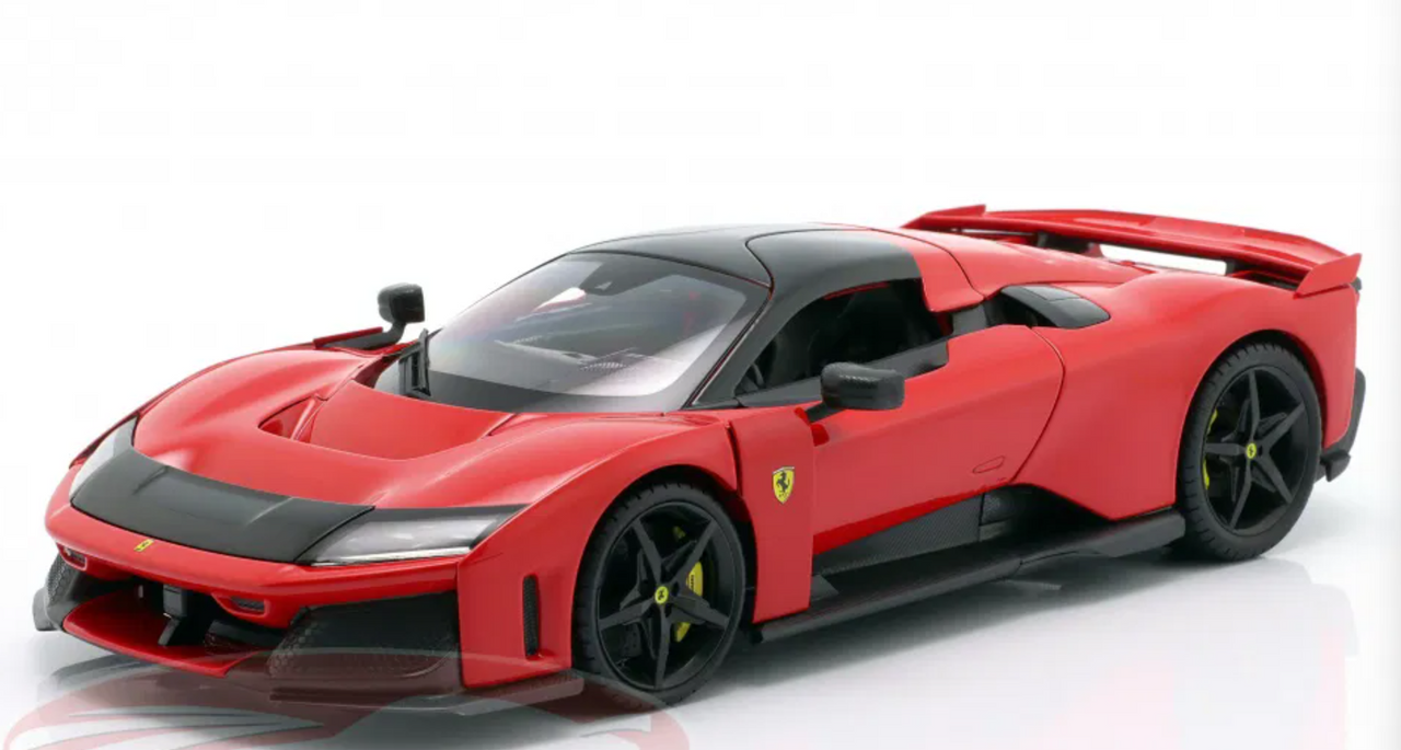 1/18 BBurago 2024 Ferrari F80 (Red) Diecast Car Model