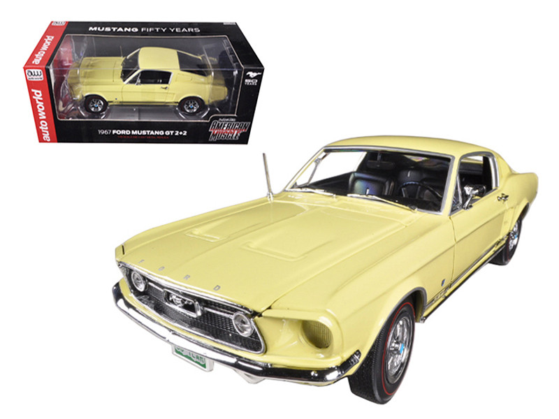 1967 Ford Mustang 2+2 GT Aspen Gold Limited to 1250pc 50th