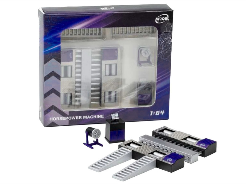 Horsepower Machine Blue 1/64 Diecast Model by Model Model