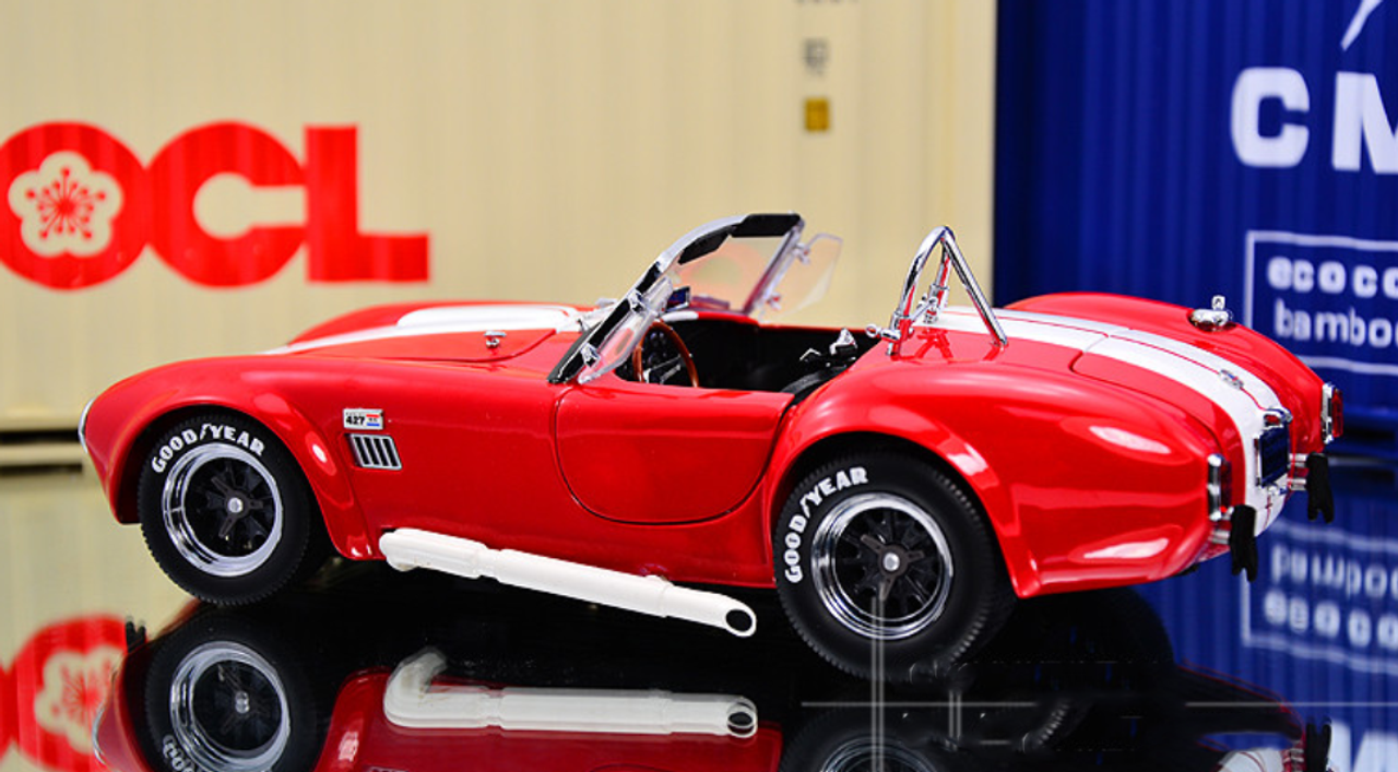 1/18 Kyosho Ford Shelby Cobra 427 S/C (RED) Diecast Car Model