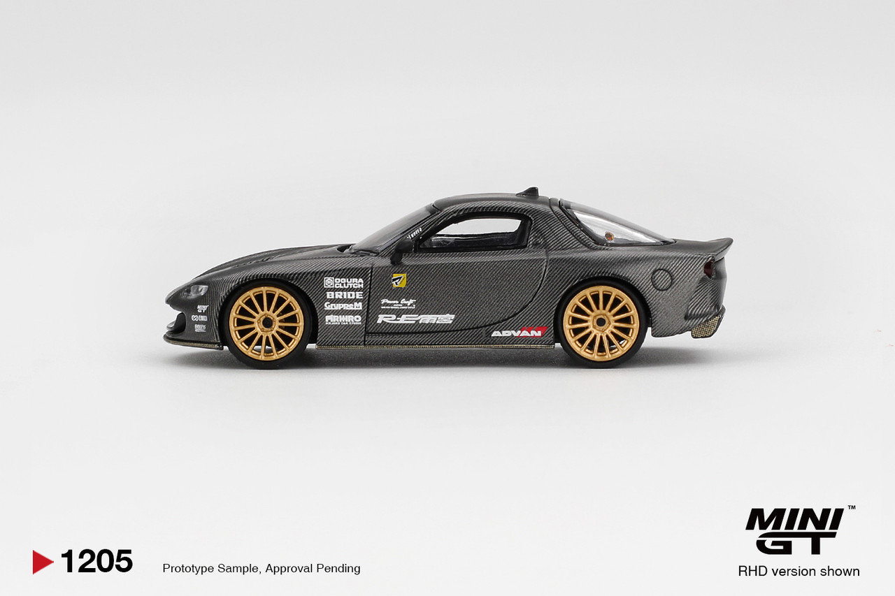 専用 ④ 1/64 Mini GT Mazda RX-7 RE-Amemiya Matsukiyo KOKU 3 Rotor NA-7 TAS