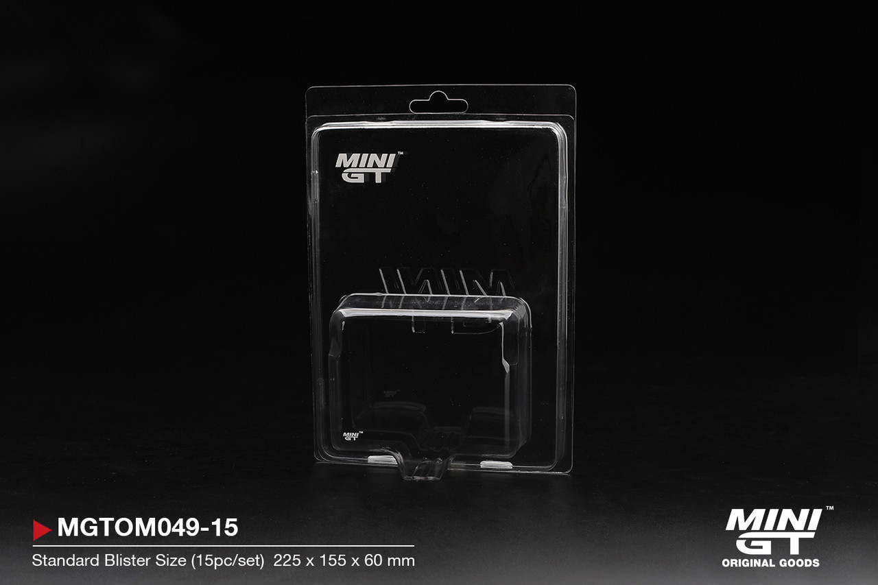 1/64 Mini GT 15 Pcs Blister Protector Type A Standard Size