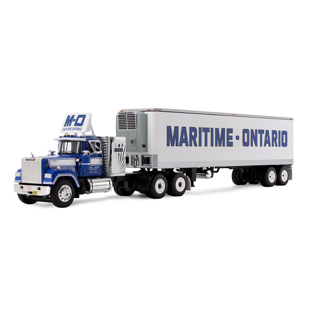 1/64 First Gear Mack Super-Liner with 36” Vintage Sleeper & 40