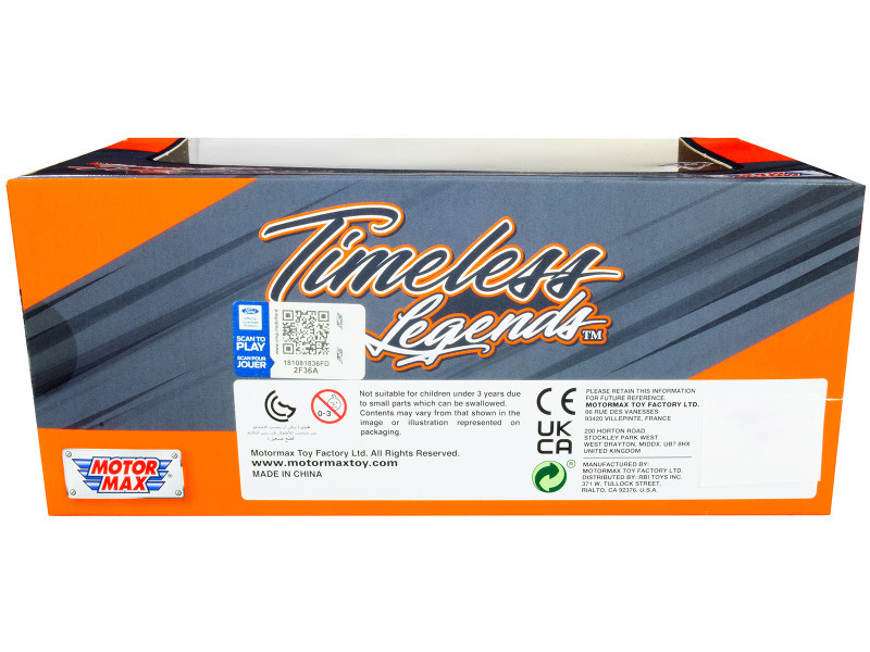 1979 Ford F-150 Custom Pickup Truck Brown Metallic and Cream "Timeless Legends" Series 1/24 Diecast Model Car by Motormax