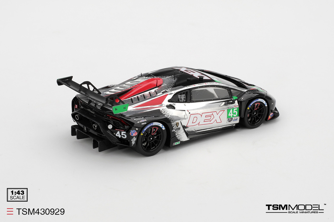 1/43 TSM Lamborghini Huracan GT3 EVO2 #45 DEX Wayne Taylor Racing