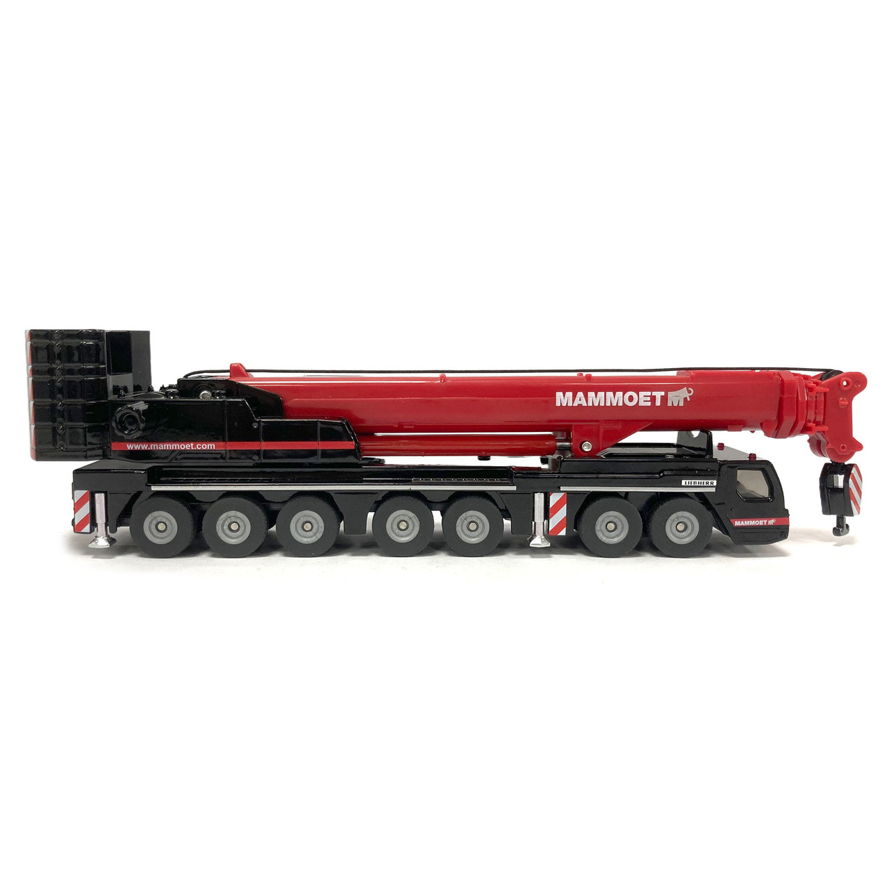 1/87 Siku Mammoet Mobile Crane Diecast Model - LIVECARMODEL.com