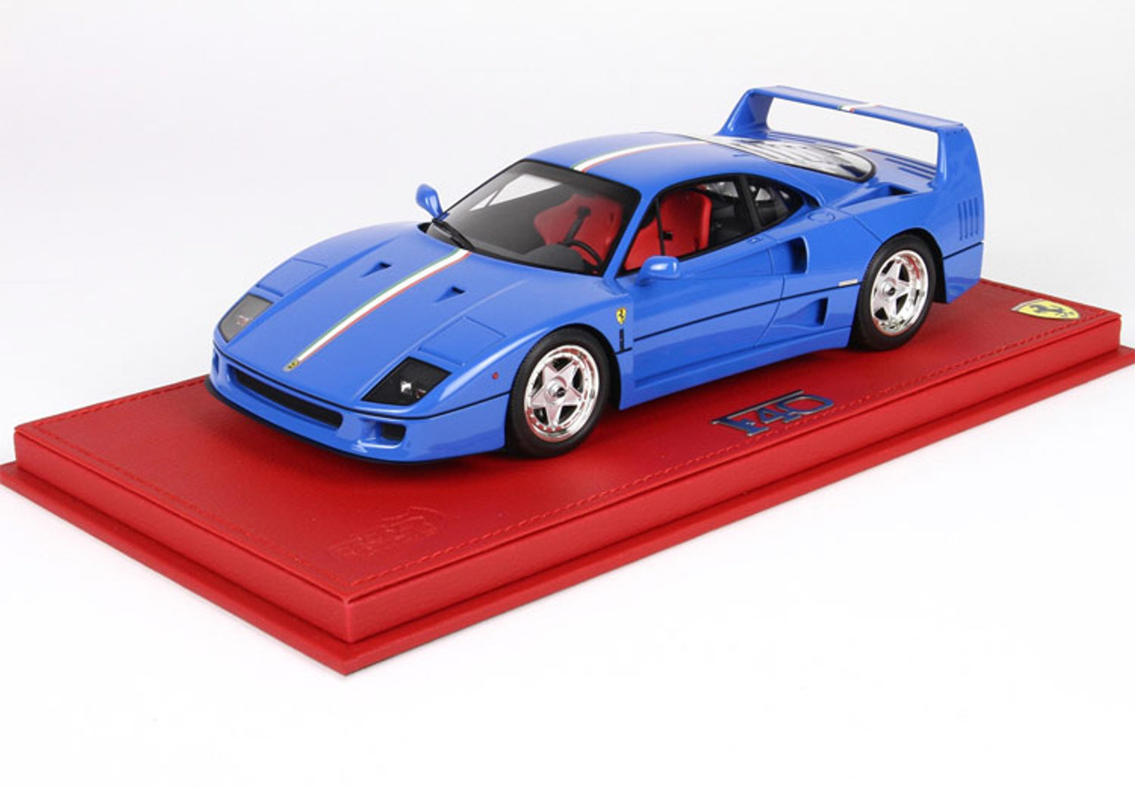 1/18 BBR Ferrari F40 1992 (Blue) Resin Car Model Limited 40