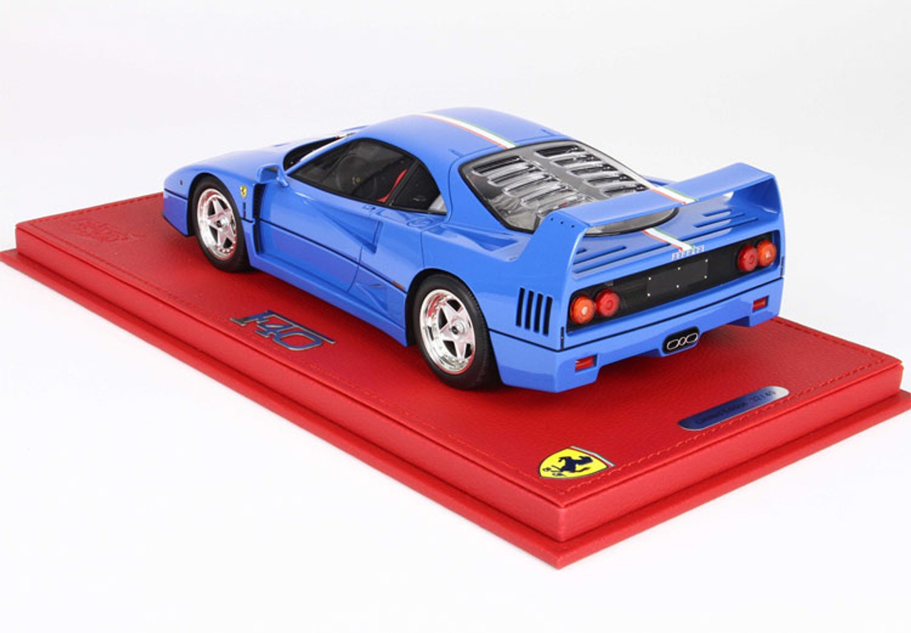 1/18 BBR Ferrari F40 1992 (Blue) Resin Car Model Limited 40