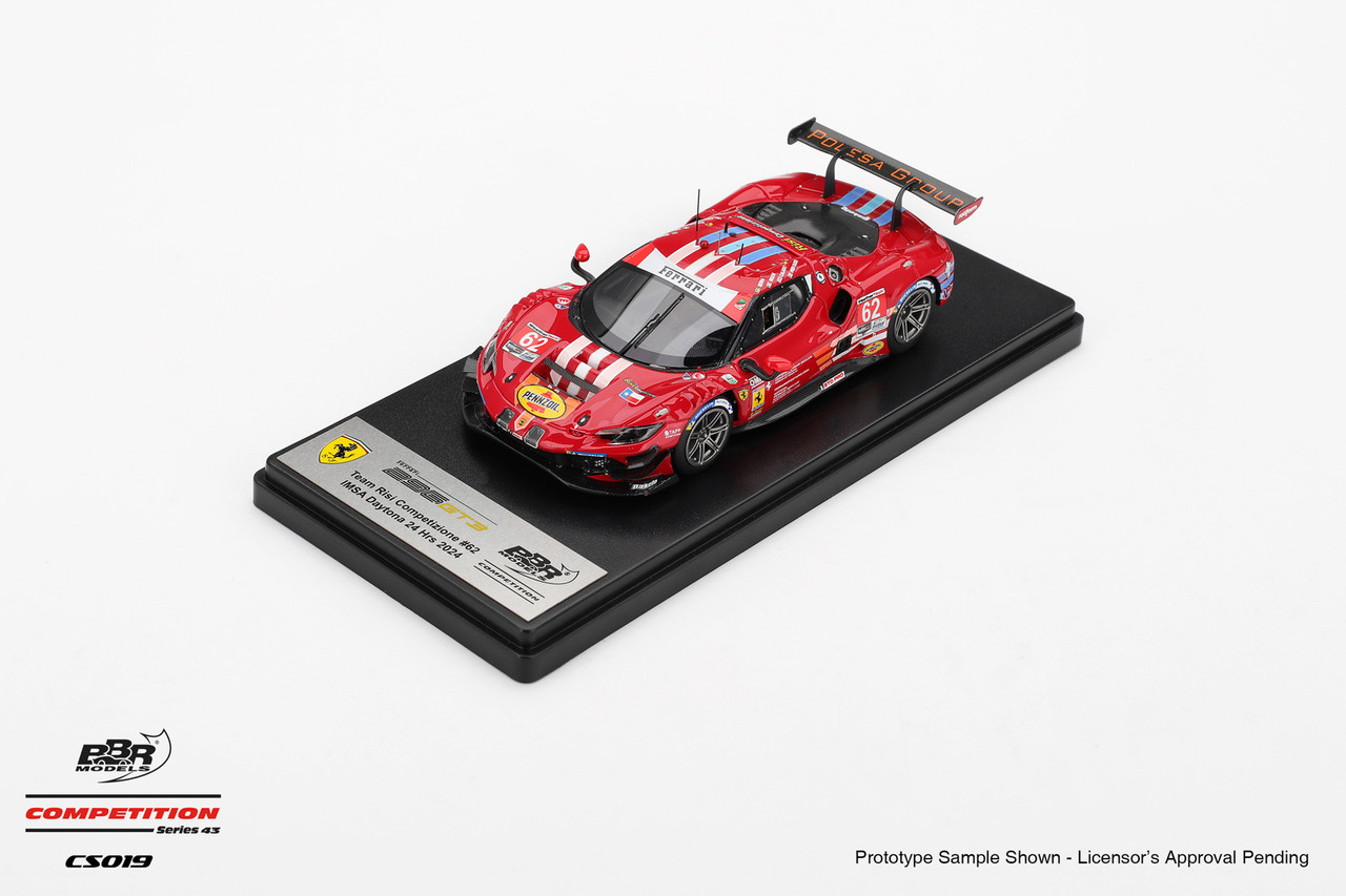 その他 33 1/43 BBR Ferrari 296 GT3 #62 Risi Competizione 2024 IMSA Daytona