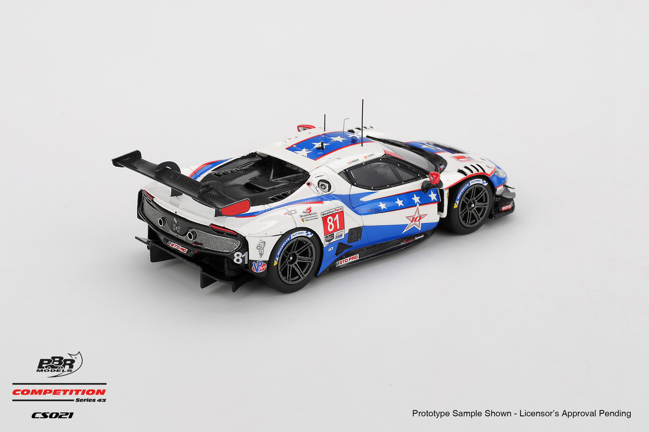 WORLD GRAND PRIX 2025　3rd 1/43 BBR Ferrari 296 GT3 #81 DragonSpeed 2025 IMSA Watkins Glen
