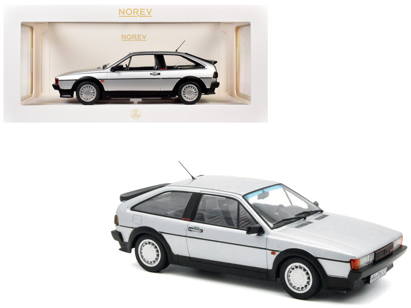 1988 Volkswagen Scirocco GTX 16V Flash Silver Metallic 1/18