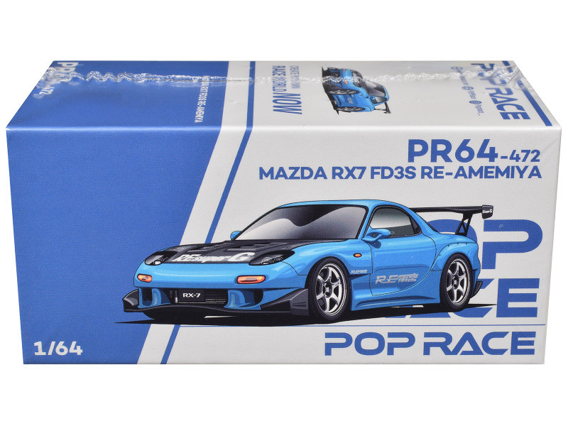 Mazda RX7 (FD3S) RE Amemiya RHD (Right Hand Drive) Light Blue with