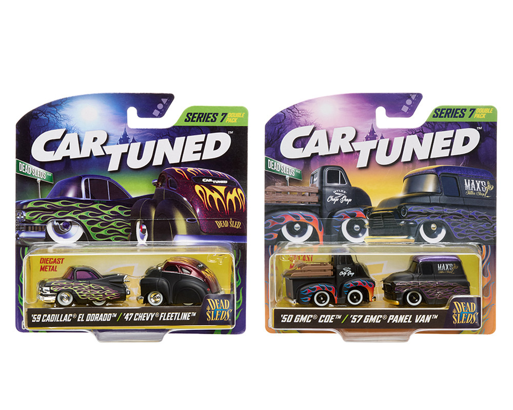 1/64 CarTuned 2-Pack Series 7 “Dead Sleds” 1959 Cadillac, 1947