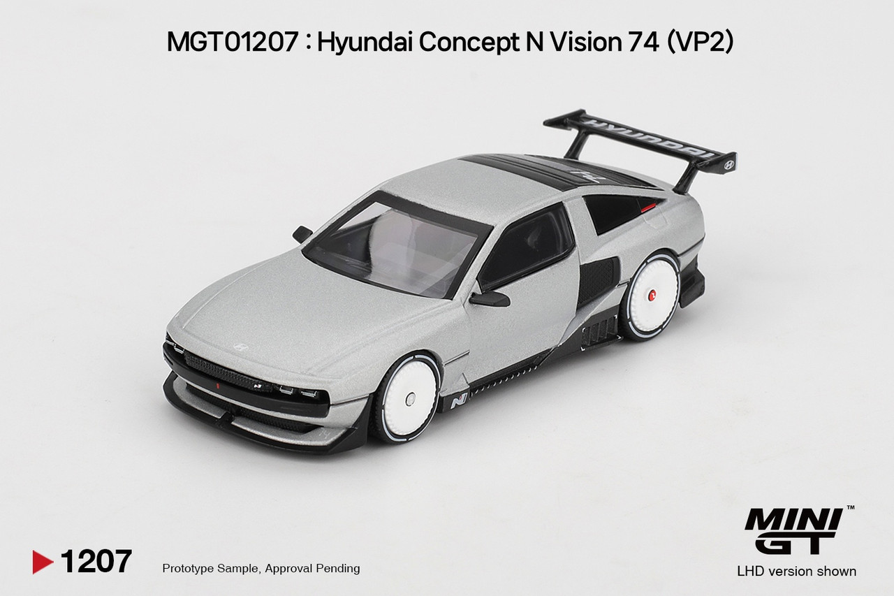 1/64 Mini GT Hyundai Concept N Vision 74 (VP2) Korea Exclusive