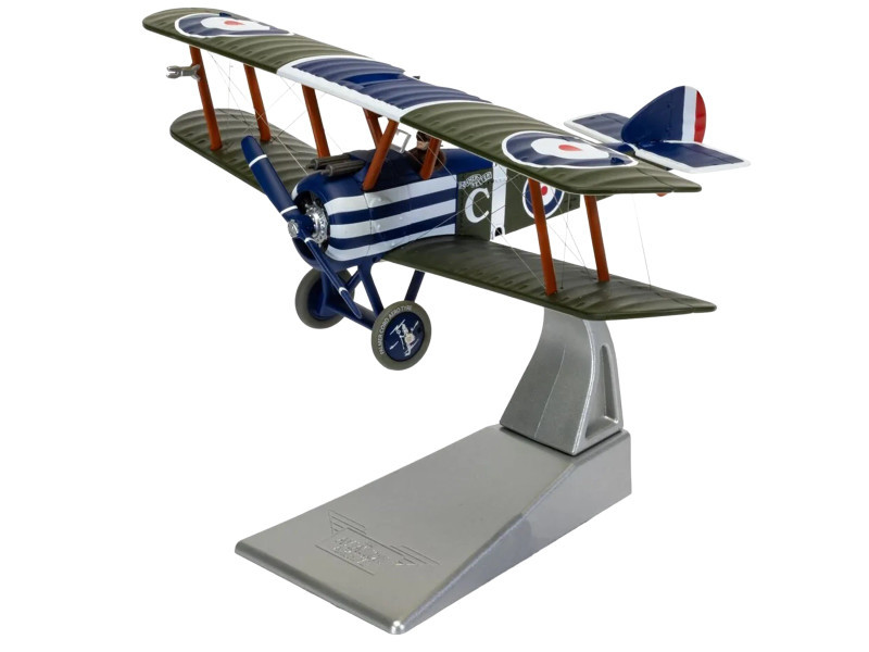 Sopwith Camel F.1 Aircraft "B7190 Donner Wetter! 'C' Flight No. 10 Squadron" (1918) Royal Naval Air Service "The Aviation Archive" Series 1/48 Diecast Model by Corgi