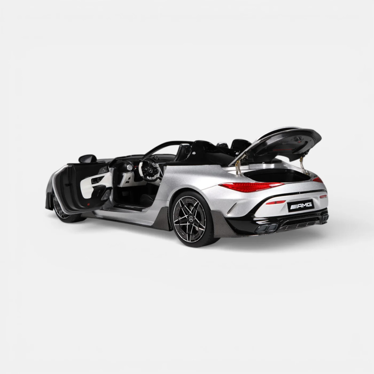 1/18 NZG Mercedes-AMG Purespeed (Silver) Diecast Car Model
