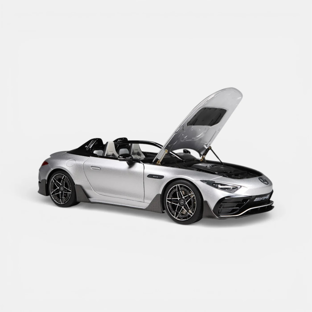 1/18 NZG Mercedes-AMG Purespeed (Silver) Diecast Car Model
